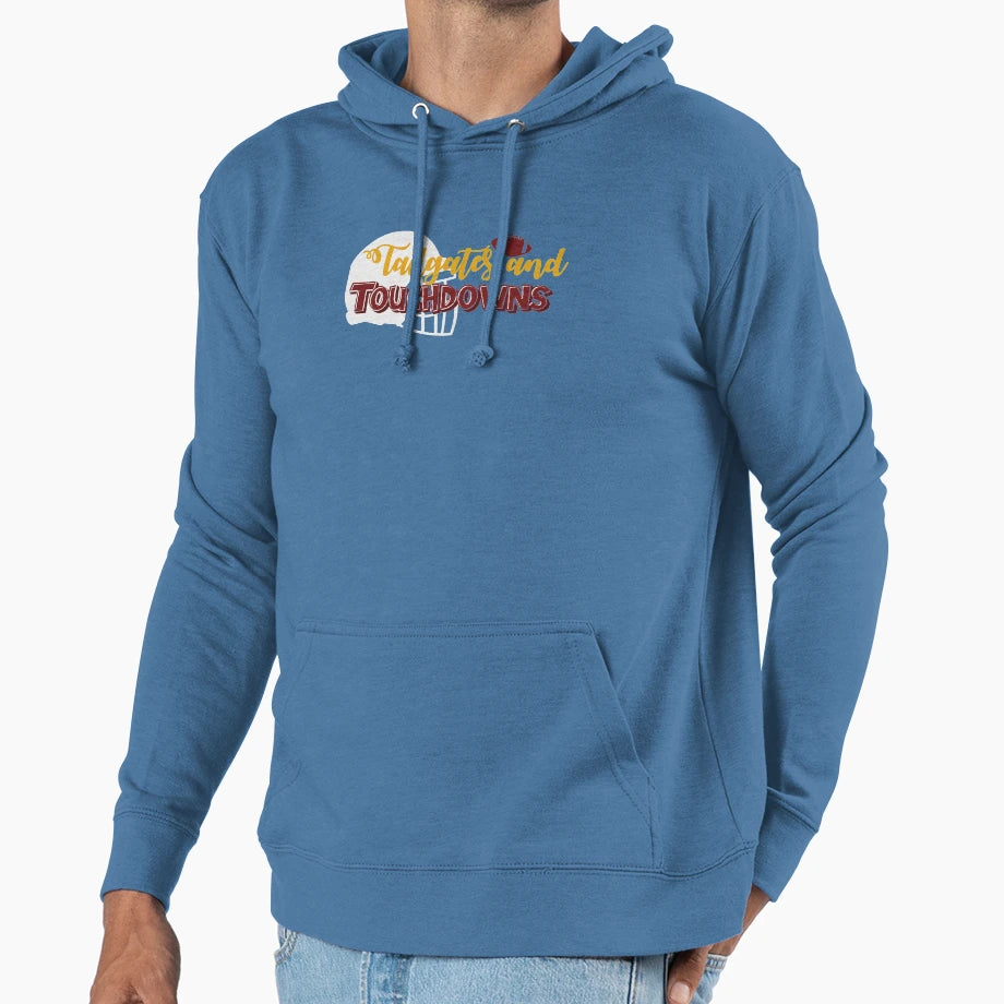 Tailgates And Touchdowns Hoodie - Casual Everyday Wear Men Women - T-Shirt, Sweatshirt, Hoodie