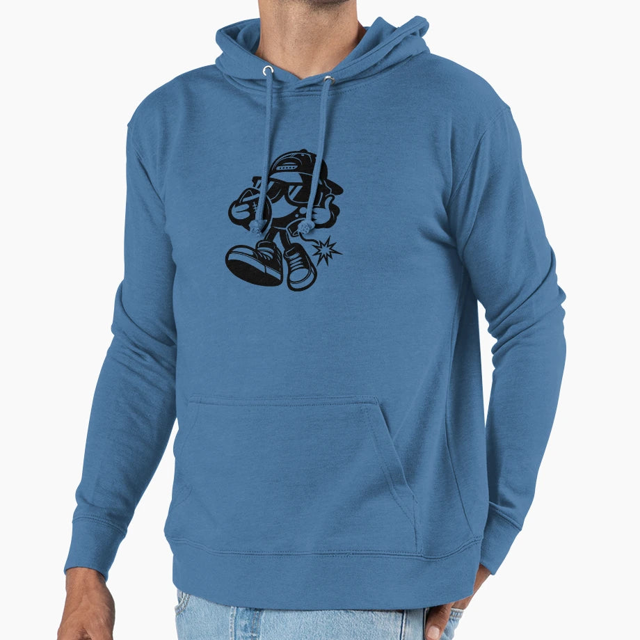 Football Boomer Hoodie - Streetwear Style for Adults - T-Shirt, Sweatshirt, Hoodie