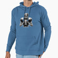 Spooky Halloween Skeleton Football Player Hoodie - Novelty Apparel Unisex - T-Shirt, Sweatshirt, Hoodie