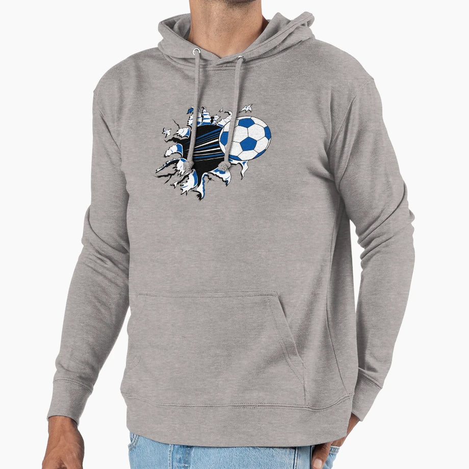 Soccer Hoodie - Fun Novelty Design Unisex - T-Shirt, Sweatshirt, Hoodie