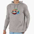 Adorable Football Fish Hoodie - Novelty Apparel Men Women - T-Shirt, Sweatshirt, Hoodie