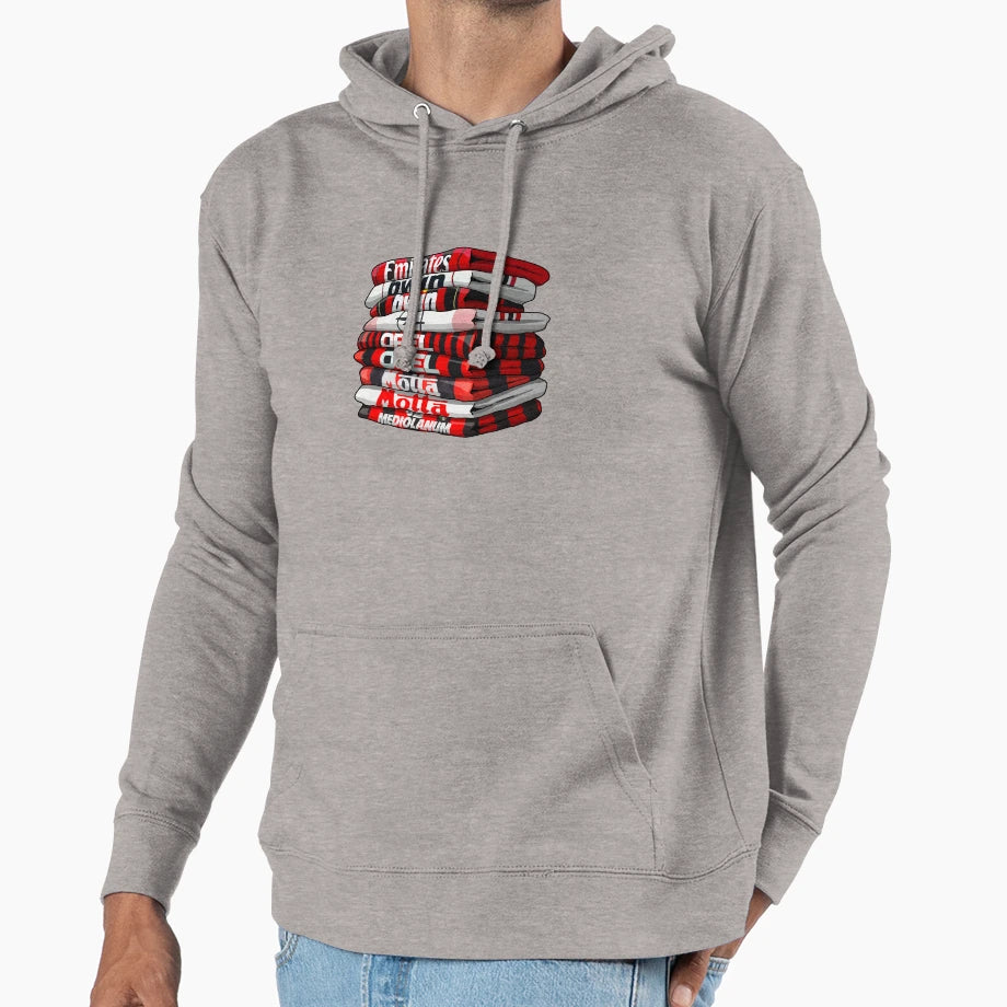 Ac Milan Hoodie - Minimalist Print Men Women - T-Shirt, Sweatshirt, Hoodie