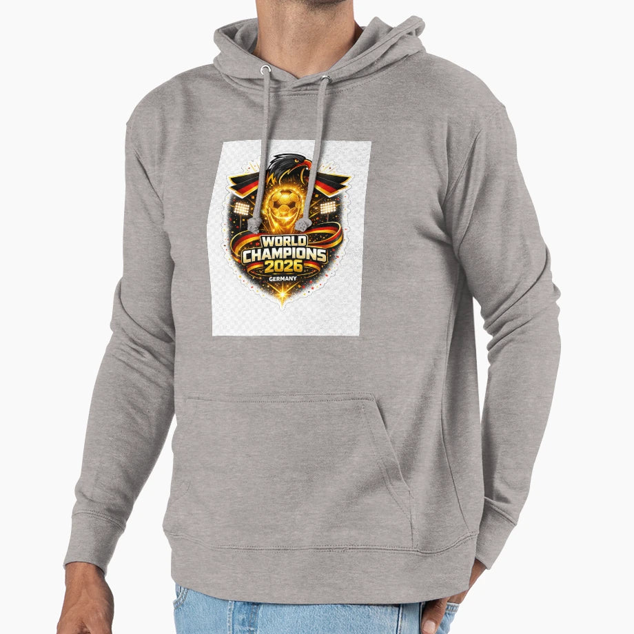 Germany Football World Champions Hoodie - Minimalist Print Men Women - T-Shirt, Sweatshirt, Hoodie