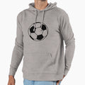 Red Soccer Football Fan Team And Coach Hoodie - Trendy Graphic for Adults - T-Shirt, Sweatshirt, Hoodie