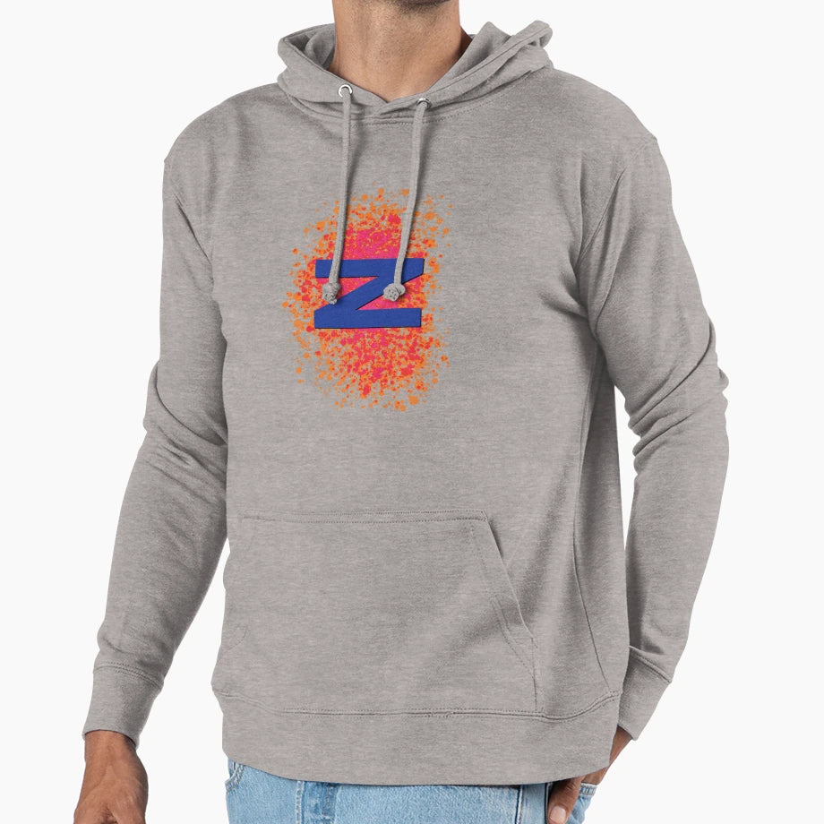 Z Letter Letter Z Hoodie - Aesthetic Graphic Men Women - T-Shirt, Sweatshirt, Hoodie