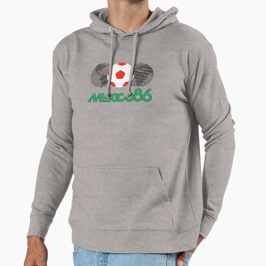 Mexico 86 Hoodie - Graphic Print Unisex - T-Shirt, Sweatshirt, Hoodie