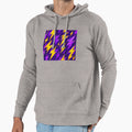 Electric Thunder Bolt Pattern Hoodie - Casual Everyday Wear for Adults - T-Shirt, Sweatshirt, Hoodie
