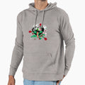 Mexican Flag Pride Soccer Heart Hoodie - Fun Novelty Design for Adults - T-Shirt, Sweatshirt, Hoodie