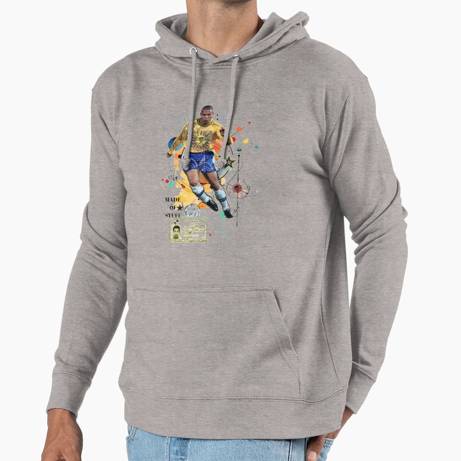 Ronaldo Nazario Football Playmaker Hoodie - Unique Graphic Men Women - T-Shirt, Sweatshirt, Hoodie