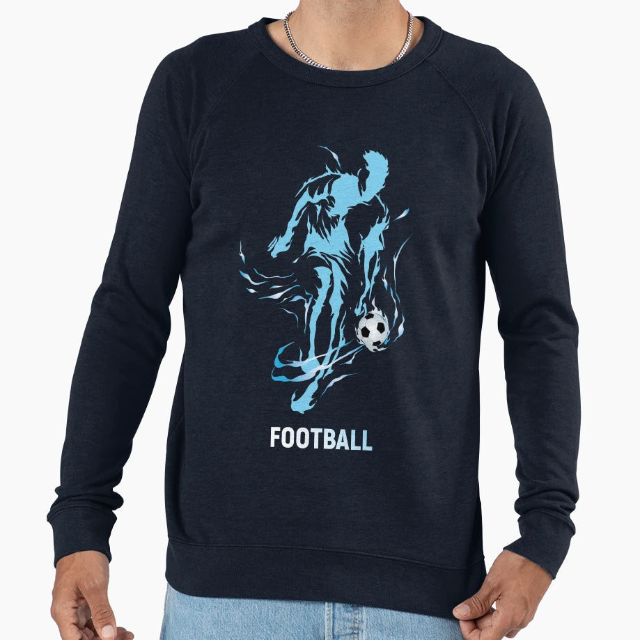 Football Is Source Inspiration Sweatshirt - Fun Novelty Design for Adults - T-Shirt, Sweatshirt, Hoodie