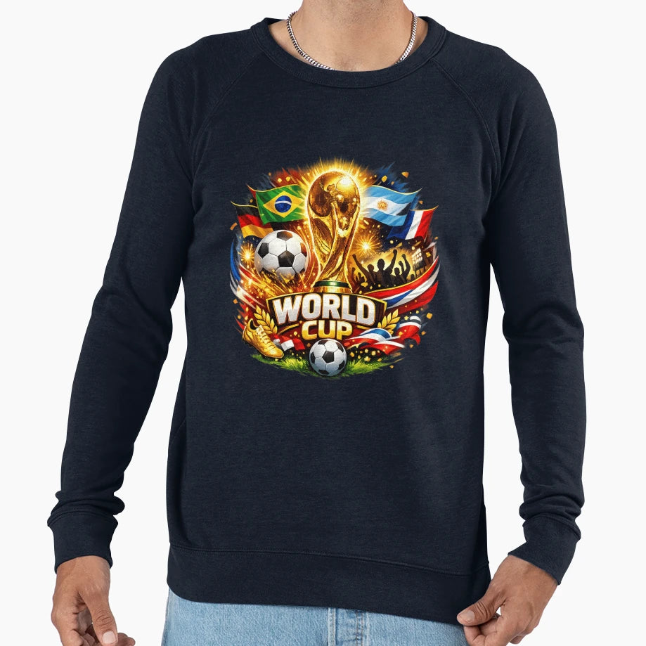 World Cup Graffiti Legends Football T-Shirt - Minimalist Print for Adults - T-Shirt, Sweatshirt, Hoodie