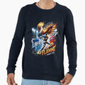 Libert Bleu Flamme France World Cup Sweatshirt - Novelty Apparel Unisex - T-Shirt, Sweatshirt, Hoodie