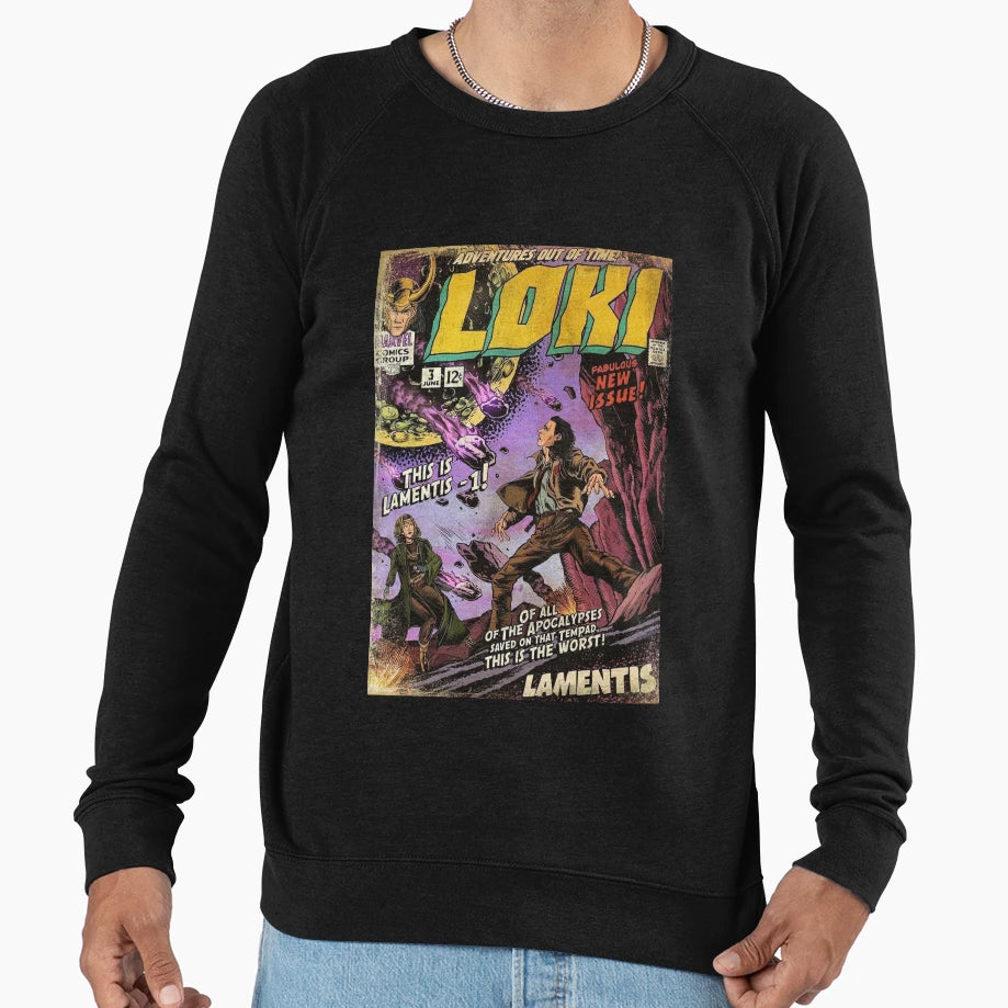 Adventures L0K1 Out Time 001 Sweatshirt - Streetwear Style for Adults - T-Shirt, Sweatshirt, Hoodie