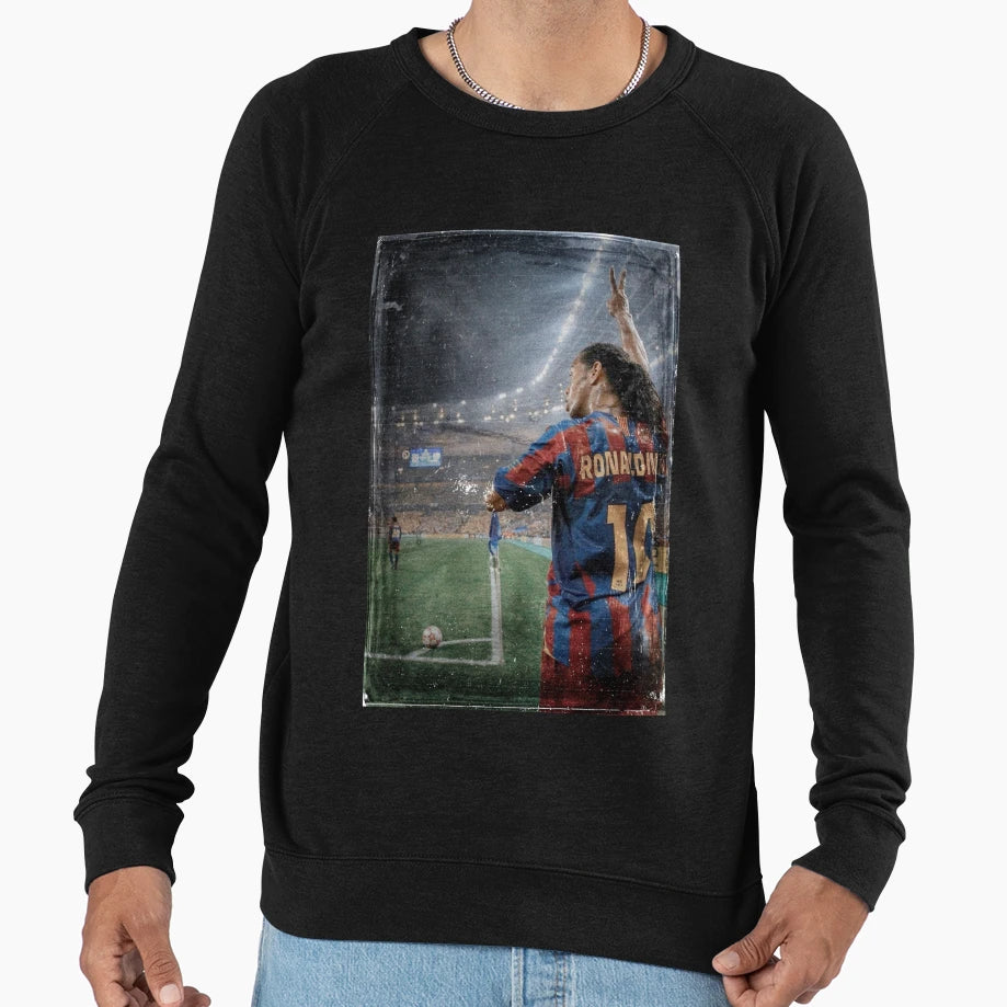 Ronaldinho Sweatshirt - Custom Art Print Unisex - T-Shirt, Sweatshirt, Hoodie