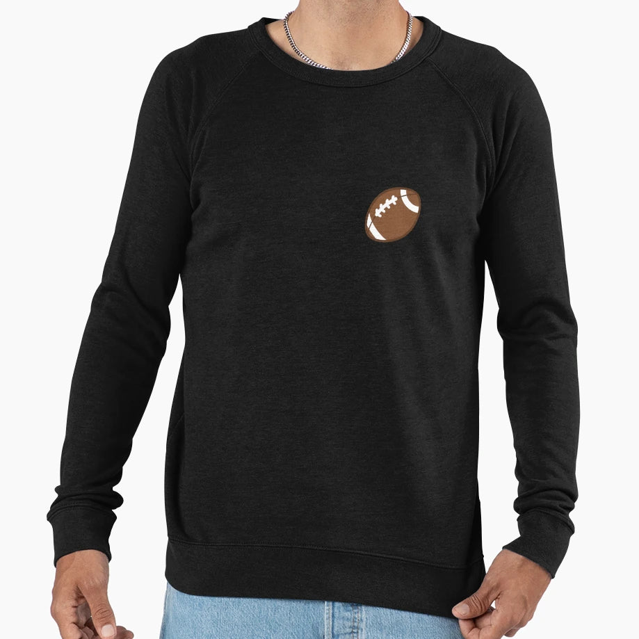 American Football Pattern Sweatshirt - Minimalist Print Men Women - T-Shirt, Sweatshirt, Hoodie