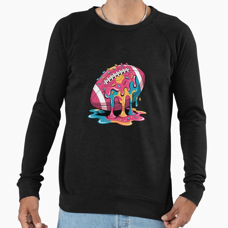 Football Drip Lineman Wr Qb Sweatshirt - Casual Everyday Wear for Adults - T-Shirt, Sweatshirt, Hoodie