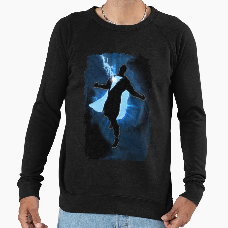 Shazam Sweatshirt - Casual Everyday Wear Unisex - T-Shirt, Sweatshirt, Hoodie