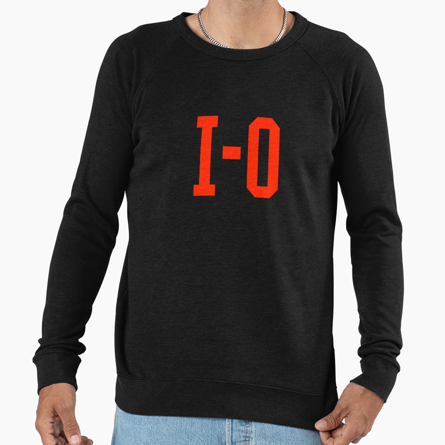 Scarlet Half I O O H I O Ohio Sweatshirt - Graphic Print for Adults - T-Shirt, Sweatshirt, Hoodie