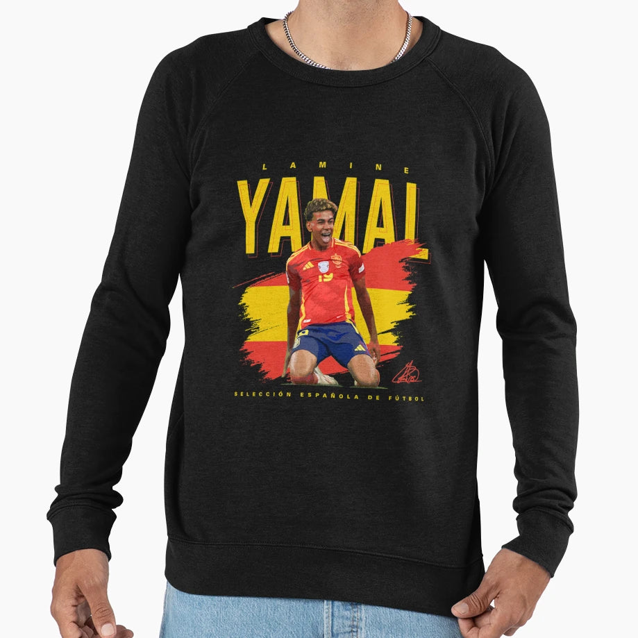 Lamine Yamal Sweatshirt - Unique Graphic Men Women - T-Shirt, Sweatshirt, Hoodie