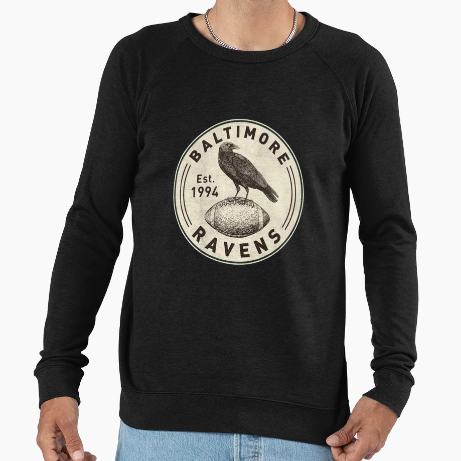 Baltimore Ravens Sweatshirt - Trendy Graphic for Adults - T-Shirt, Sweatshirt, Hoodie