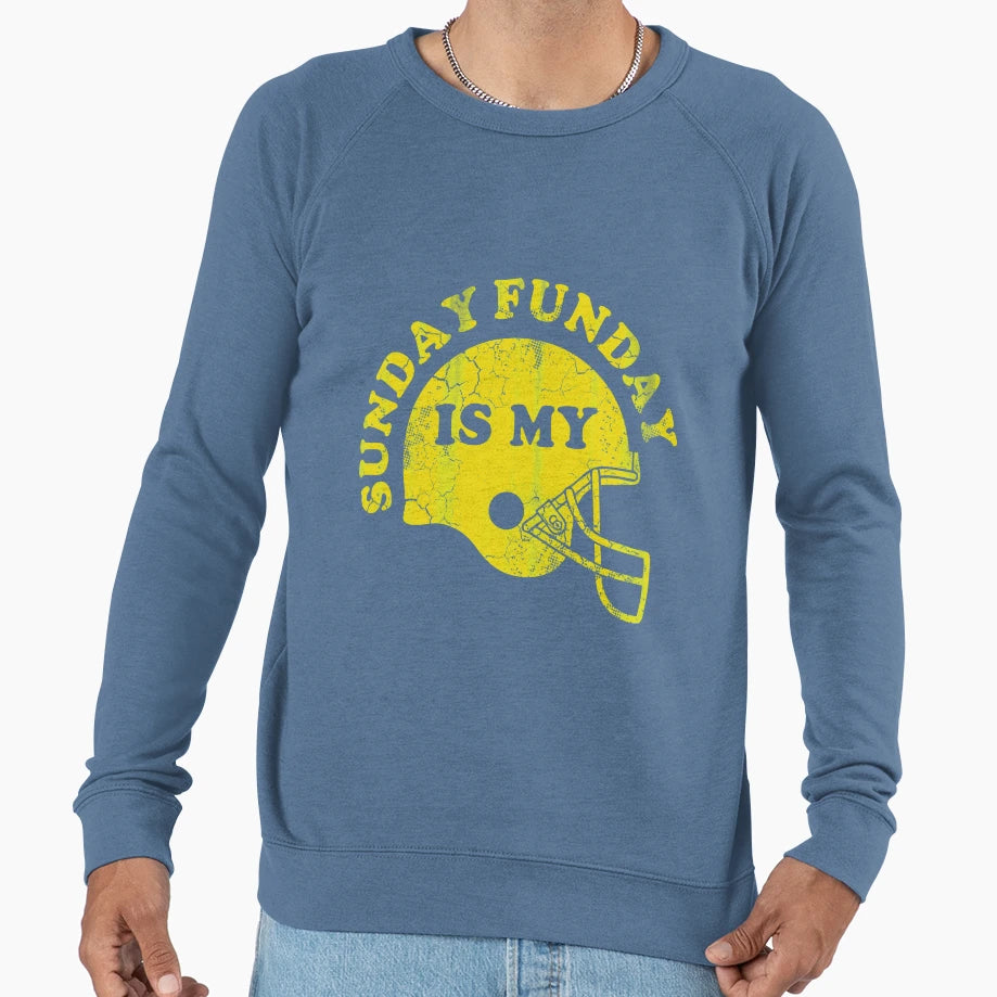 Sunday Is My Funday Sweatshirt - Casual Everyday Wear Unisex - T-Shirt, Sweatshirt, Hoodie