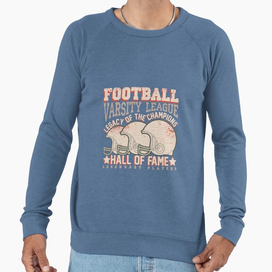 Football Varsity League Legacy Sweatshirt - Novelty Apparel Unisex - T-Shirt, Sweatshirt, Hoodie