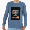 Funny Crazy Soccer Player Hilarious T-Shirt - Custom Art Print Unisex - T-Shirt, Sweatshirt, Hoodie