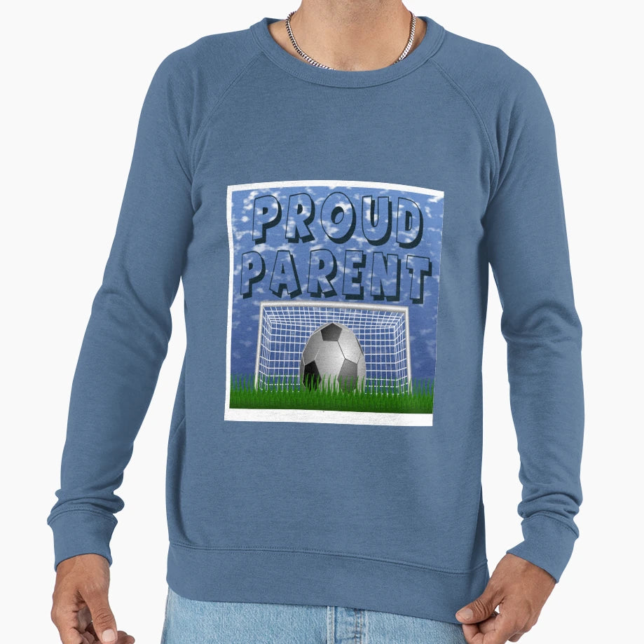 Proud Soccer Parent Sweatshirt - Minimalist Print for Adults - T-Shirt, Sweatshirt, Hoodie