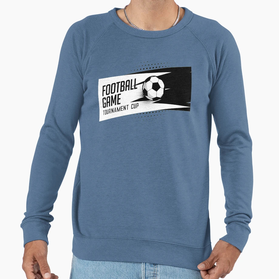 Football Soccer Tournament Game 001 Sweatshirt - Graphic Print for Adults - T-Shirt, Sweatshirt, Hoodie