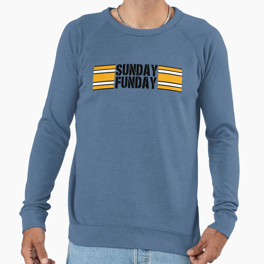 Sunday Funday Sweatshirt - Graphic Print Unisex - T-Shirt, Sweatshirt, Hoodie