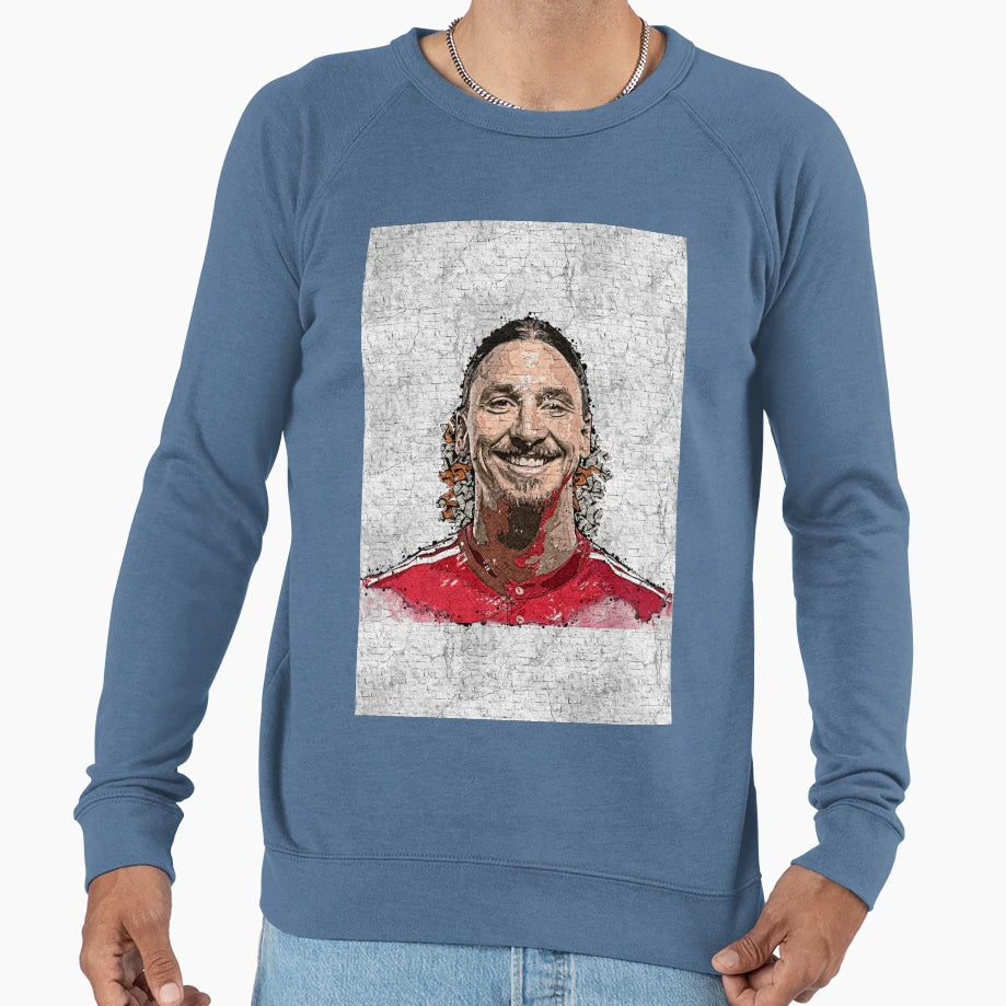 Zlatan Graffiti Art Sweatshirt - Aesthetic Graphic Unisex - T-Shirt, Sweatshirt, Hoodie