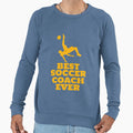 Best Soccer Coach Ever Sweatshirt - Custom Art Print Unisex - T-Shirt, Sweatshirt, Hoodie