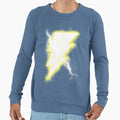 Shazam Lightning Bolt Sweatshirt - Novelty Apparel Men Women - T-Shirt, Sweatshirt, Hoodie