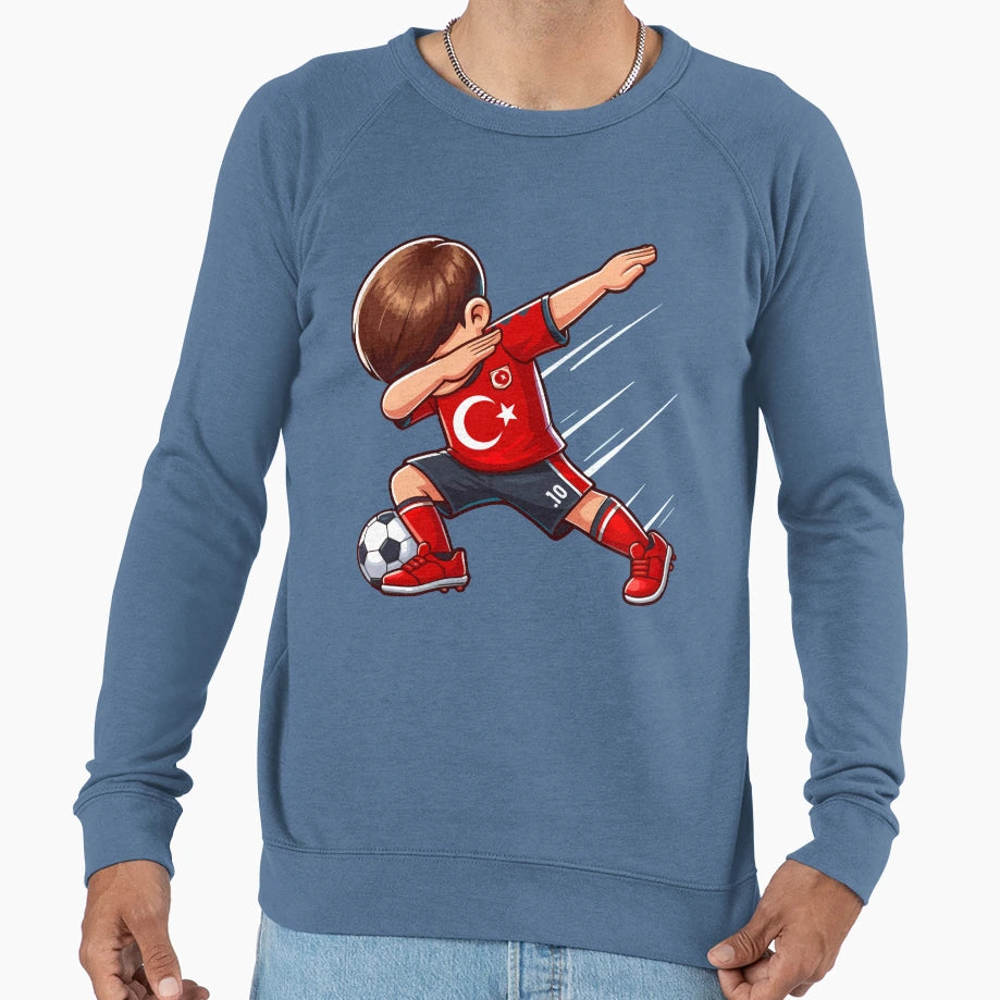 Turkish Dab Turkey Jersy Football Sweatshirt - Custom Art Print Unisex - T-Shirt, Sweatshirt, Hoodie