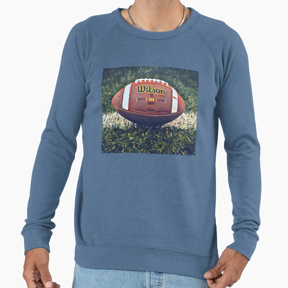 Love Field Football Sweatshirt - Minimalist Print for Adults - T-Shirt, Sweatshirt, Hoodie