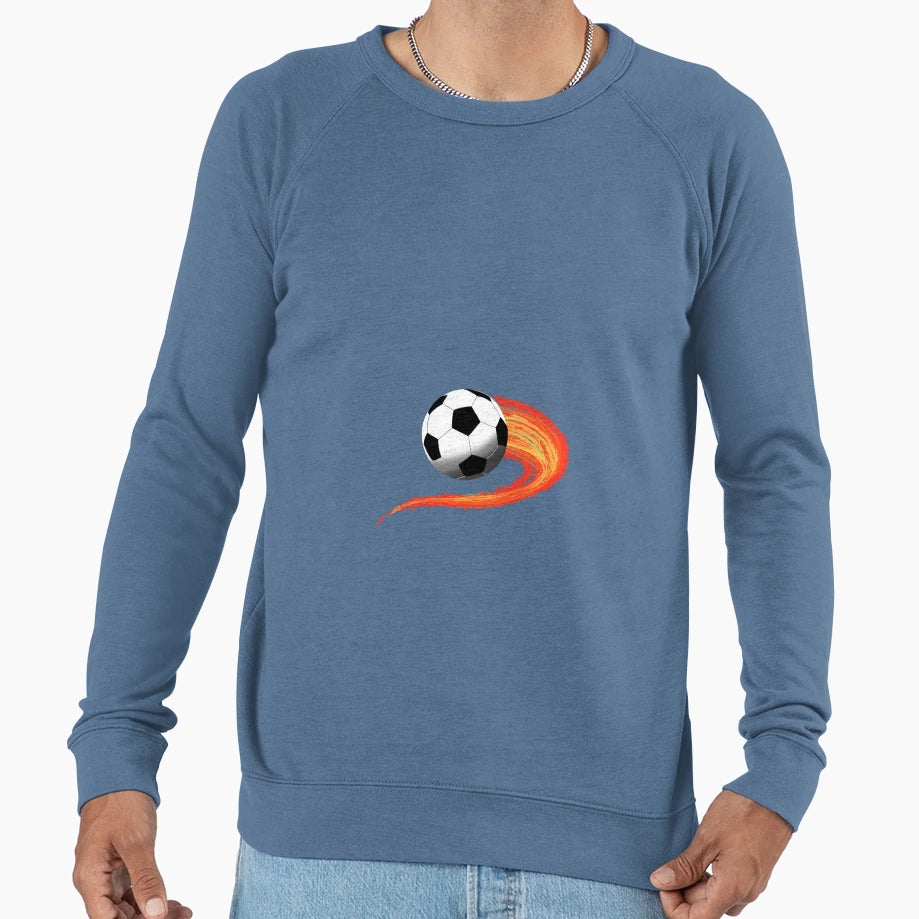 Soccer Ball Sweatshirt - Minimalist Print Unisex - T-Shirt, Sweatshirt, Hoodie