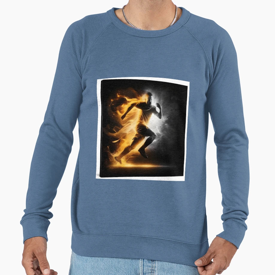 Soccer Player Football Player Sweatshirt - Minimalist Print Unisex - T-Shirt, Sweatshirt, Hoodie