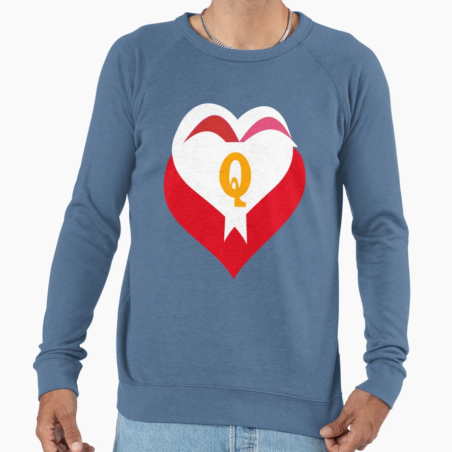Letter Q Sweatshirt - Trendy Graphic Men Women - T-Shirt, Sweatshirt, Hoodie