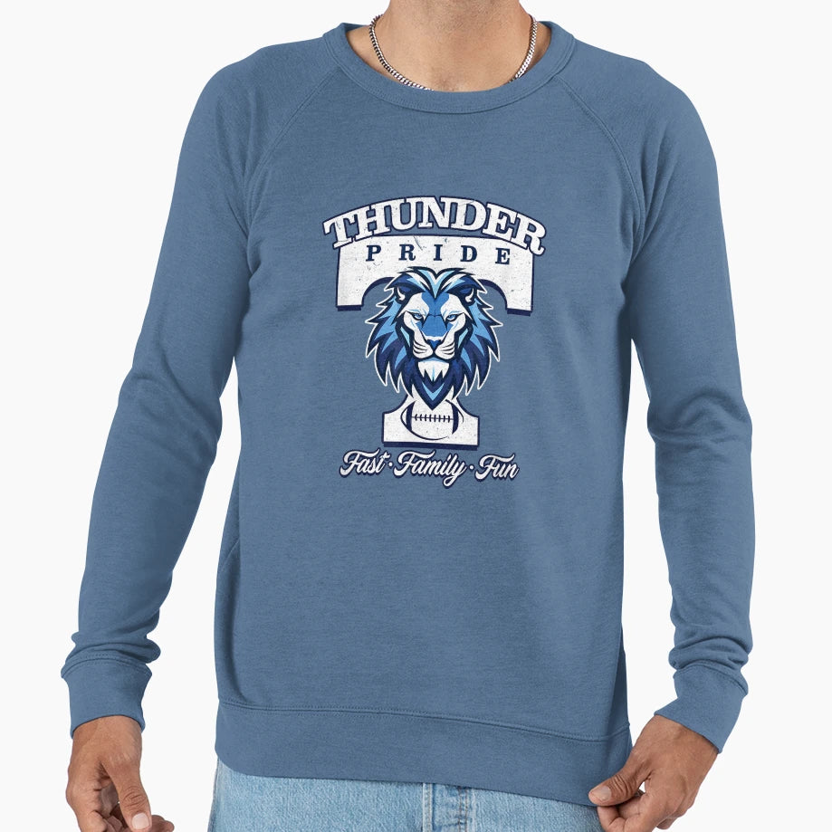 Thunder Lions Pride Sweatshirt - Minimalist Print Unisex - T-Shirt, Sweatshirt, Hoodie