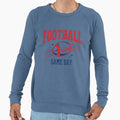 College Football Mom Dad Game Day Sweatshirt - Custom Art Print Men Women - T-Shirt, Sweatshirt, Hoodie