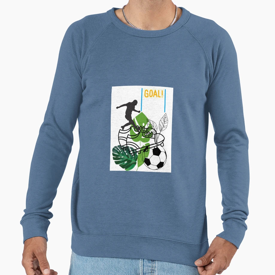 Footballer Sweatshirt - Custom Art Print Unisex - T-Shirt, Sweatshirt, Hoodie