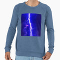 White Lightning Sweatshirt - Graphic Print Unisex - T-Shirt, Sweatshirt, Hoodie