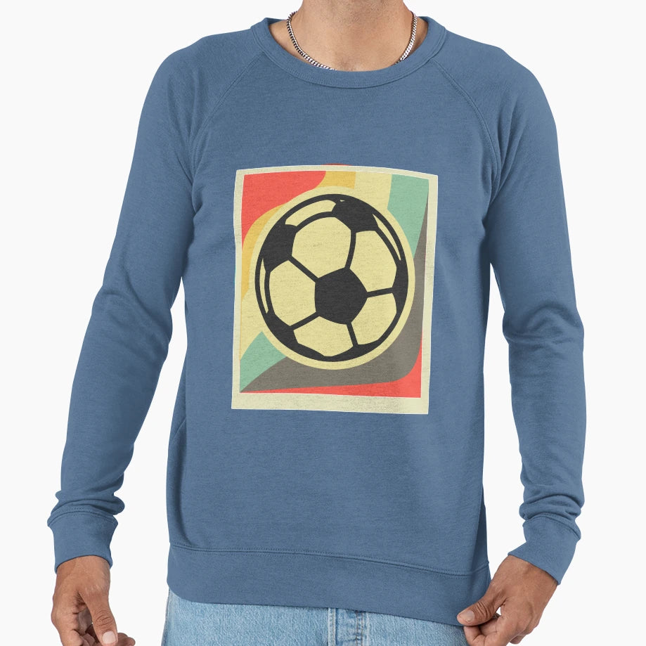 Soccer Ball Funny Soccer Gift Sweatshirt - Custom Art Print for Adults - T-Shirt, Sweatshirt, Hoodie