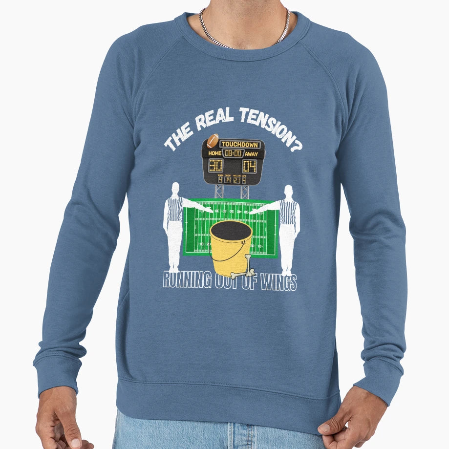 Funny Football Lover Real Sweatshirt - Aesthetic Graphic for Adults - T-Shirt, Sweatshirt, Hoodie