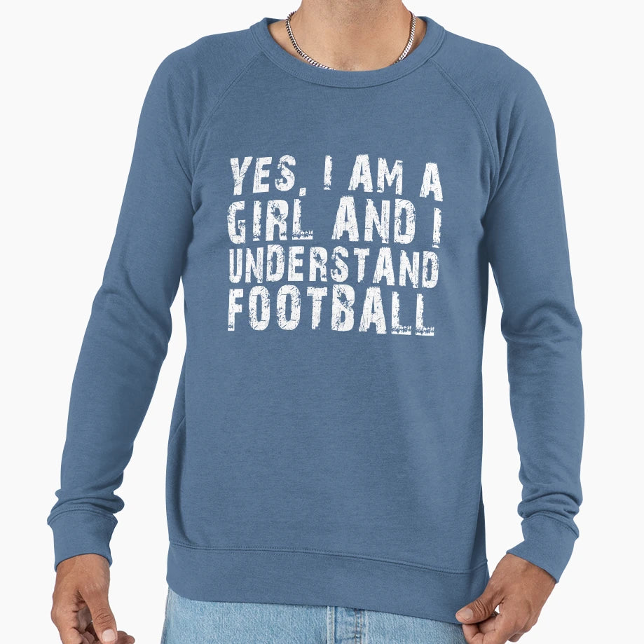 Yes I Am And I Understand Football Sweatshirt - Minimalist Print Unisex - T-Shirt, Sweatshirt, Hoodie