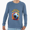 Soccer Pulse Sweatshirt - Aesthetic Graphic for Adults - T-Shirt, Sweatshirt, Hoodie