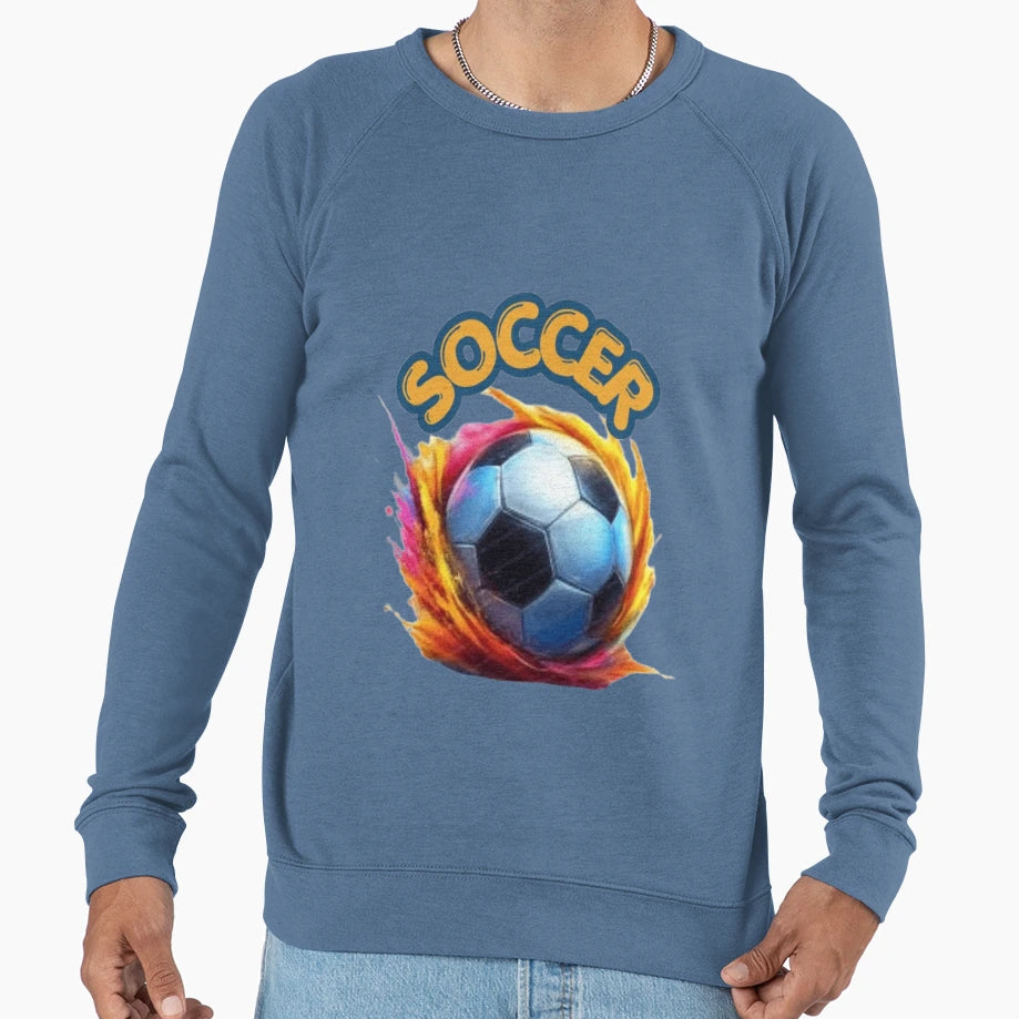 Soccer Pulse Sweatshirt - Aesthetic Graphic for Adults - T-Shirt, Sweatshirt, Hoodie