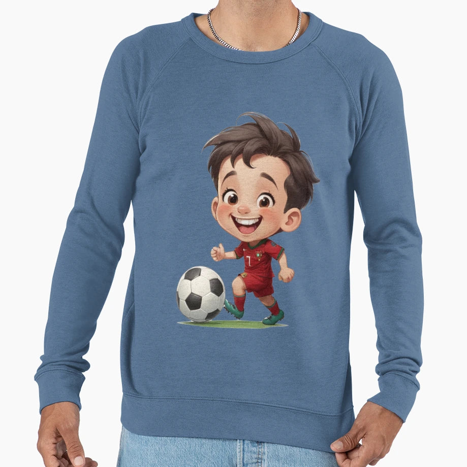 Portugal Footballer Beautiful Positive T-Shirt - Unique Graphic Men Women - T-Shirt, Sweatshirt, Hoodie