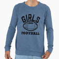 Football Soccer Womens Football Grunge Sweatshirt - Trendy Graphic Unisex - T-Shirt, Sweatshirt, Hoodie