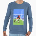 American Football Player Taking Sweatshirt - Streetwear Style Men Women - T-Shirt, Sweatshirt, Hoodie